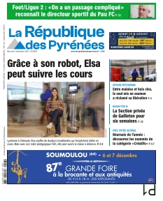cover La République des Pyrénées n°20251203