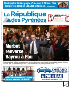 cover La République des Pyrénées n°20260323
