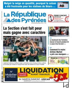 cover La République des Pyrénées n°20260330