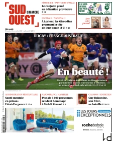 cover Sud Ouest Dimanche Gironde n°20251123