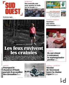 Couverture de Sud Ouest Bordeaux Agglo du 09 août 2025