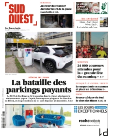 Couverture de Sud Ouest Bordeaux Agglo du 08 novembre 2025