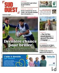 cover Sud Ouest Bordeaux Agglo n°20251122