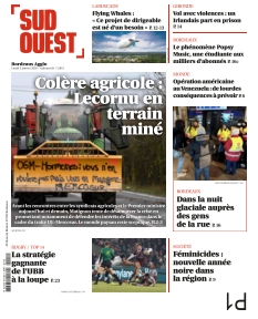 cover Sud Ouest Bordeaux Agglo n°20260105