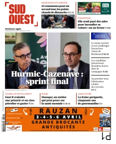 cover Sud Ouest Bordeaux Agglo n°20260320