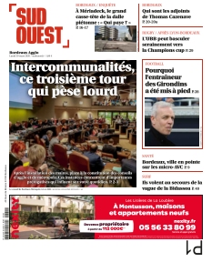 cover Sud Ouest Bordeaux Agglo n°20260330