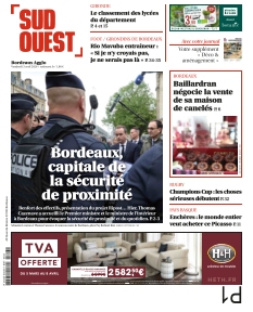 cover Sud Ouest Bordeaux Agglo n°20260403