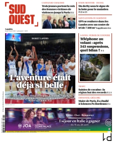 cover Sud Ouest Landes n°20260416