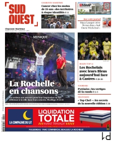 cover Sud Ouest Charente-Maritime n°20250322