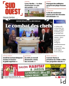 cover Sud Ouest Charente-Maritime n°20260318