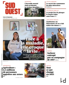 cover Sud Ouest Lot-et-Garonne n°20250106