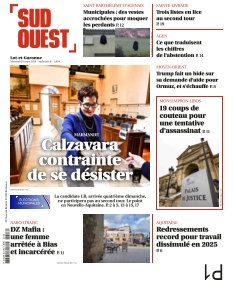 cover Sud Ouest Lot-et-Garonne n°20260318