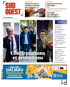 cover Sud Ouest Lot-et-Garonne n°20260323