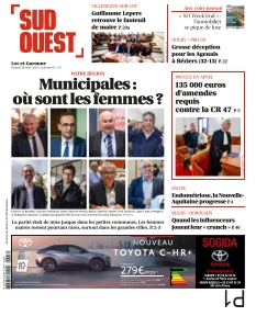 cover Sud Ouest Lot-et-Garonne n°20260328