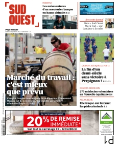 cover Sud Ouest Pays Basque n°20250906