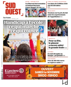 cover Sud Ouest Pays Basque n°20251027