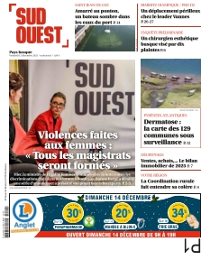 cover Sud Ouest Pays Basque n°20251212
