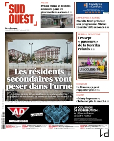 cover Sud Ouest Pays Basque n°20260218