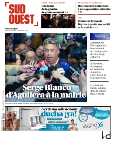 cover Sud Ouest Pays Basque n°20260324