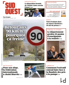 cover Sud Ouest Pays Basque n°20260402
