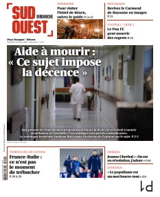 cover Sud Ouest Dimanche Pays Basque / Béarn n°20260222