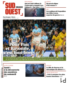 cover Sud Ouest Dimanche Pays Basque / Béarn n°20260329