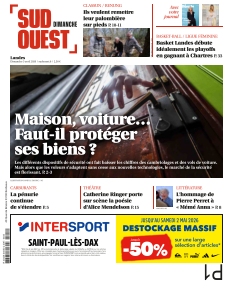 cover Sud Ouest Dimanche Landes n°20260405