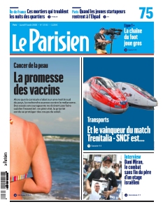 Couverture de Le Parisien Paris du 11 août 2025