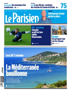 Couverture de Le Parisien Paris du 13 août 2025