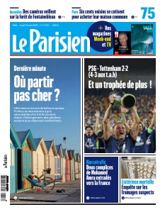 Couverture de Le Parisien Paris du 14 août 2025