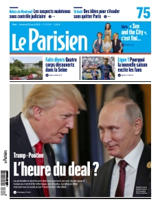 Couverture de Le Parisien Paris du 15 août 2025