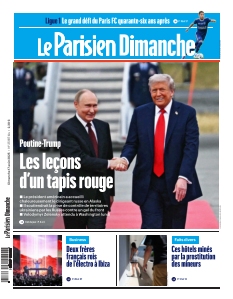 Couverture de Le Parisien Paris du 17 août 2025