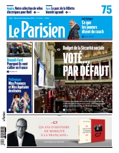 Omslag van Le Parisien Paris van 