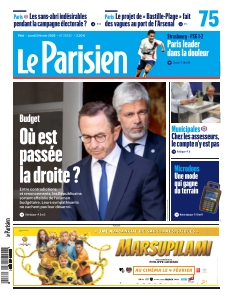 cover Le Parisien Paris n°20260202