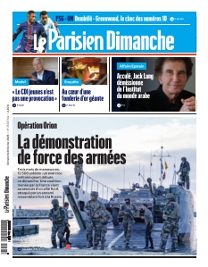 cover Le Parisien Paris n°20260208