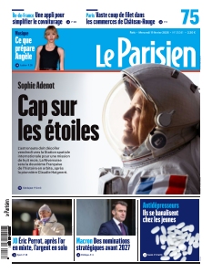 cover Le Parisien Paris n°20260211