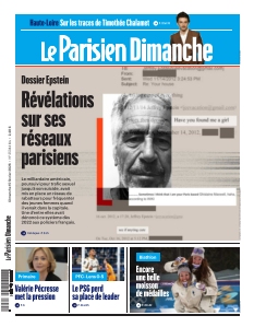 cover Le Parisien Paris n°20260215
