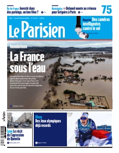 cover Le Parisien Paris n°20260216