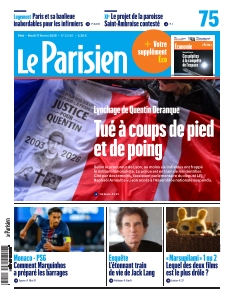 cover Le Parisien Paris n°20260217