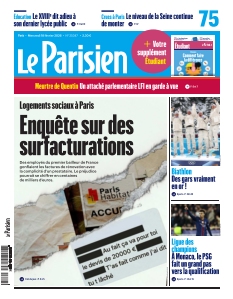 cover Le Parisien Paris n°20260218