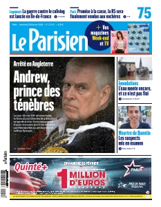 cover Le Parisien Paris n°20260220
