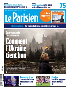 cover Le Parisien Paris n°20260224