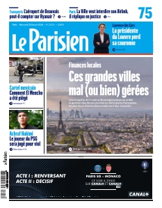 cover Le Parisien Paris n°20260225