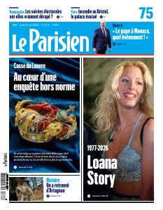 cover Le Parisien Paris n°20260326
