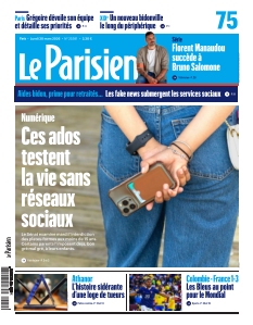 cover Le Parisien Paris n°20260330