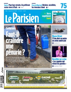 cover Le Parisien Paris n°20260404