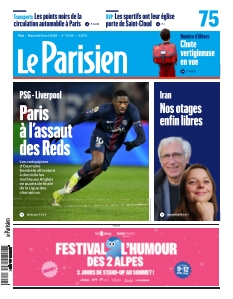 cover Le Parisien Paris n°20260408