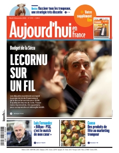 Couverture de Aujourd'hui en France du 