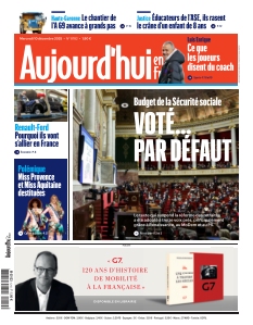 Omslag van Aujourd'hui en France van 