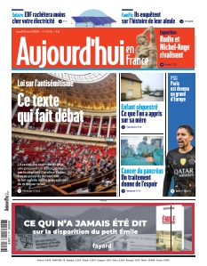cover Aujourd'hui en France n°20260416